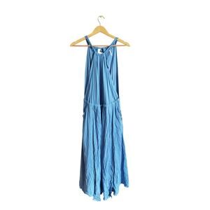 Elegant Blue Women's Dress